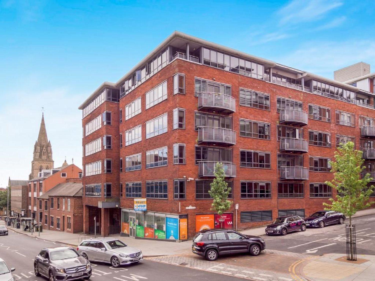 Modern 2 Bdr Flat In Nottingham City Centre With Free Parking Exterior foto